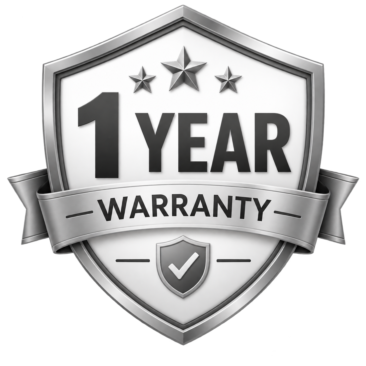 1 Year Warranty