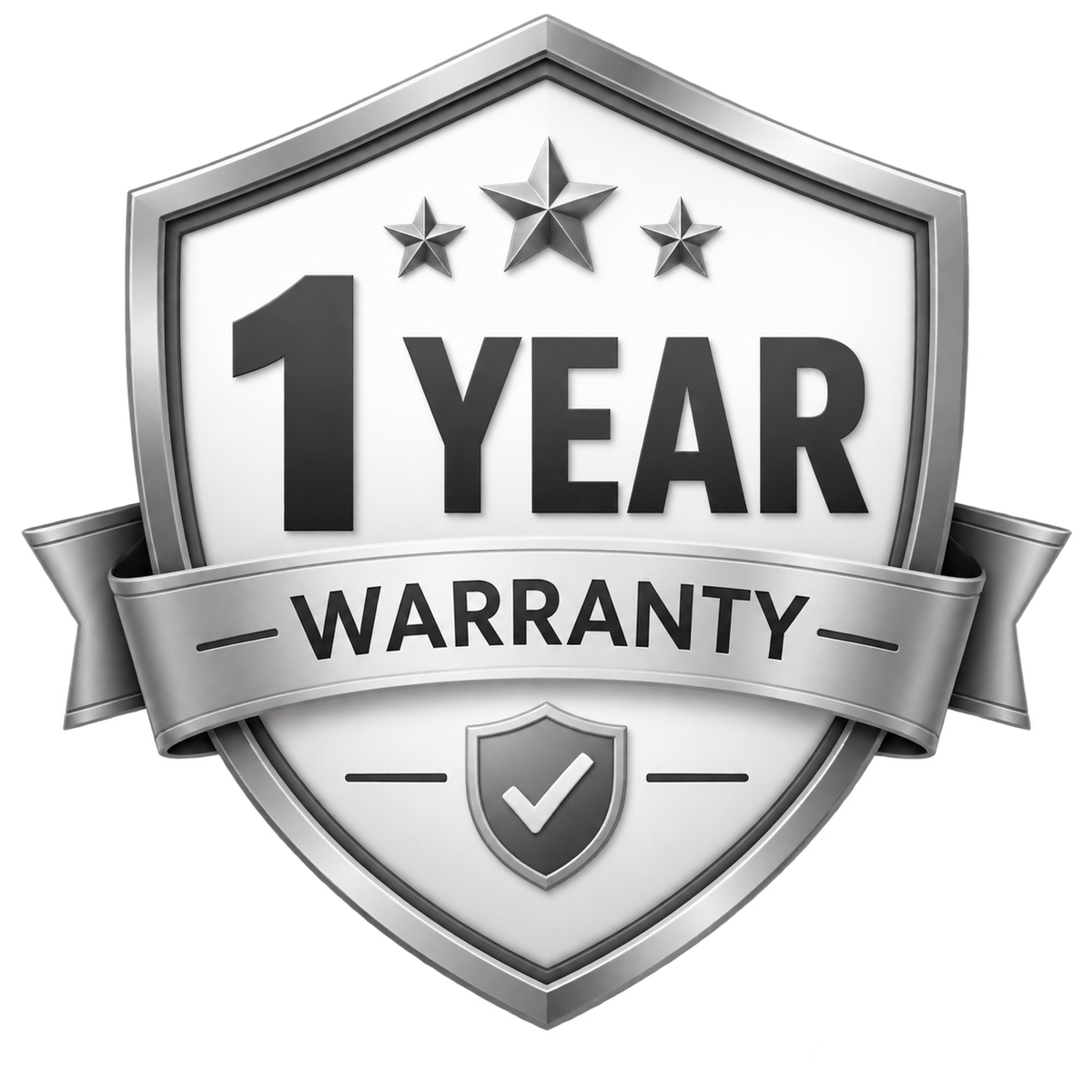 1 Year Warranty